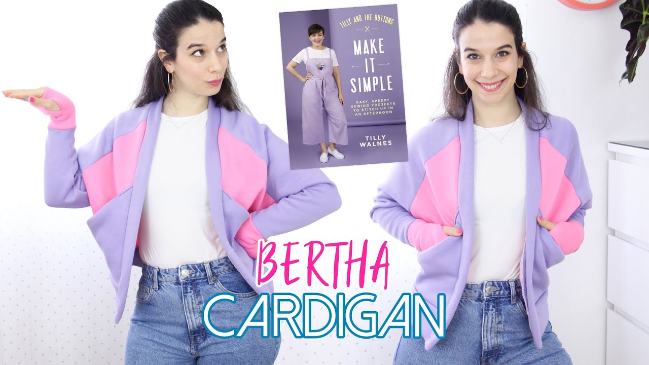 Cardigan Bertha | Cucito con cartamodello dal libro Make It Simple | Un punto alla volta