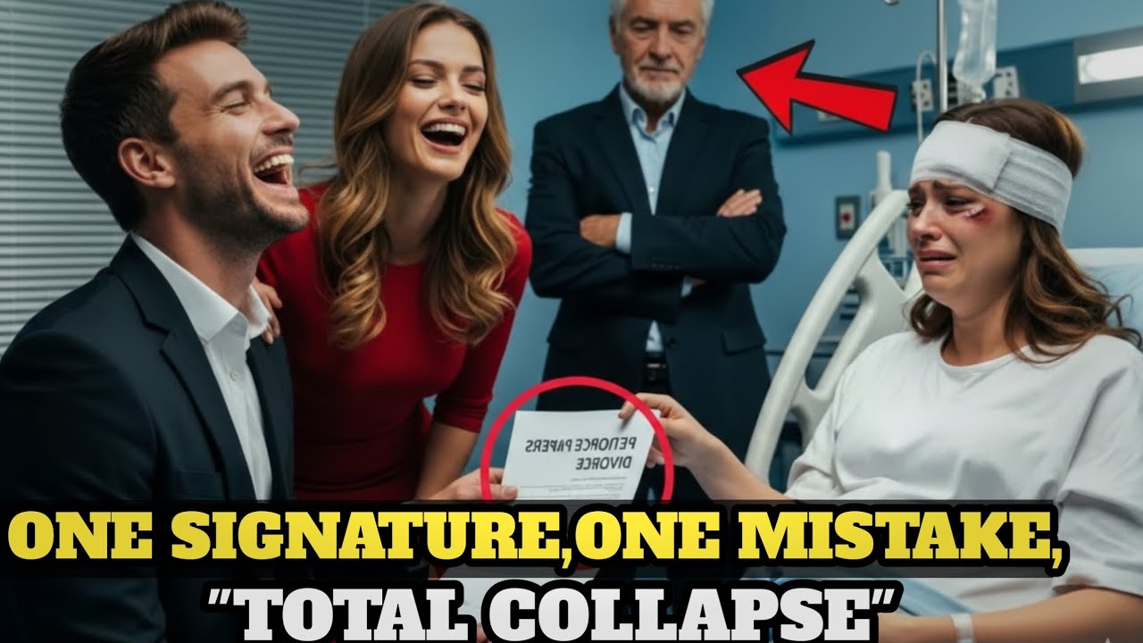 Unaware Her Father Was A Secret Trillionaire Who Bought His Company, Husband Signs Divorce Papers On