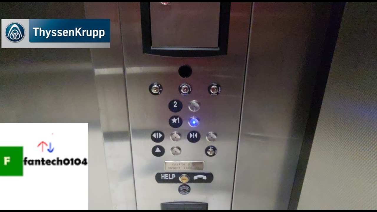 Thyssenkrupp Hydraulic Elevator @ Burlington Coat Factory - Bergen Town Center - Paramus, New Jersey
