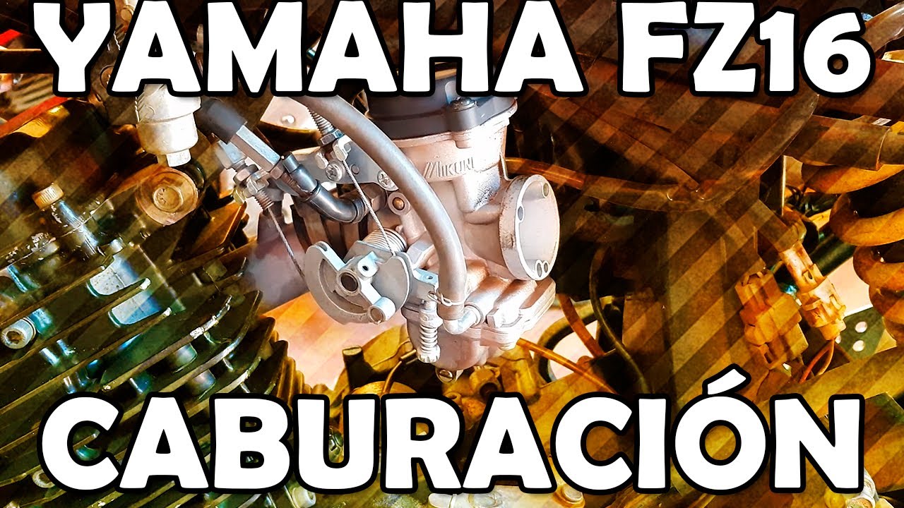 🔥Problemas en el Carburador de un YAMAHA FZ16🔥 (Reparación y limpieza)