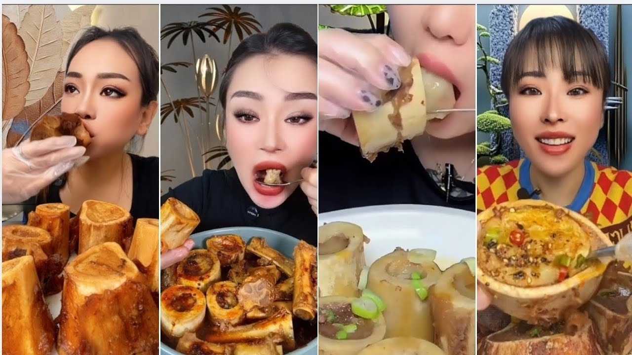 BUTTERY & RICH 🧈🦴 Beef Bone Marrow Mukbang ASMR | Melt-in-Mouth Goodness