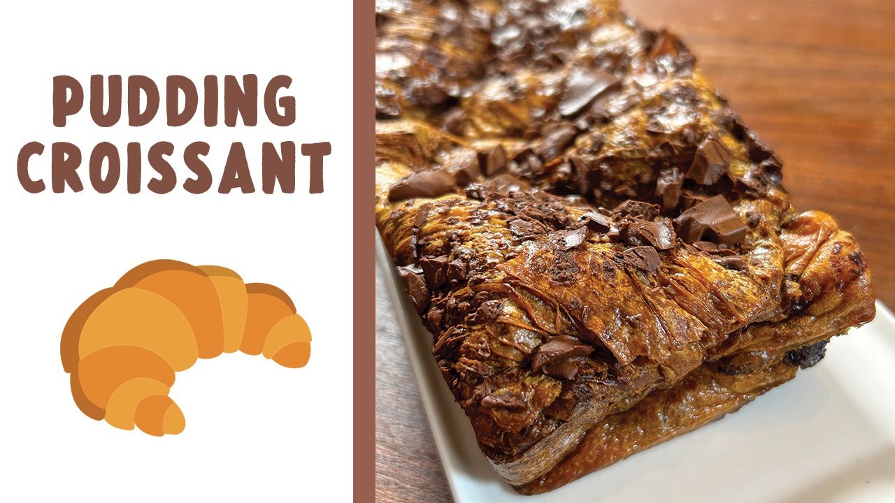 Ma recette de pudding aux croissants anti-gaspi !