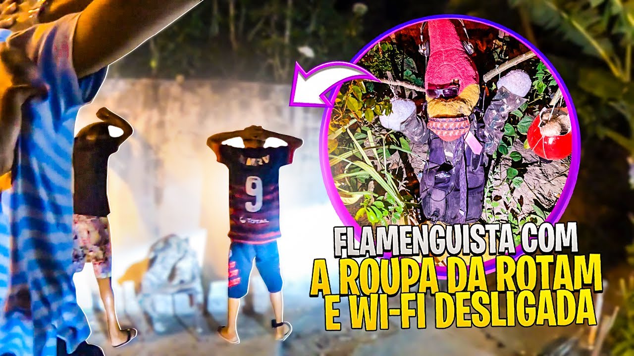 #50 PRENDI UM FLAMENGUISTA COM A TORNOZELEIRA DESLIGADA