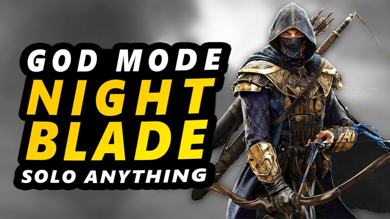 SOLO BOW-BOW NIGHTBLADE - delete enemies at range with the BowBlade - Blackwood