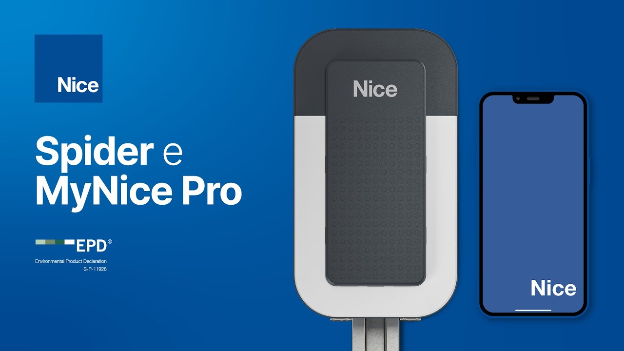 Spider & MyNice Pro: configurazione e primo utilizzo