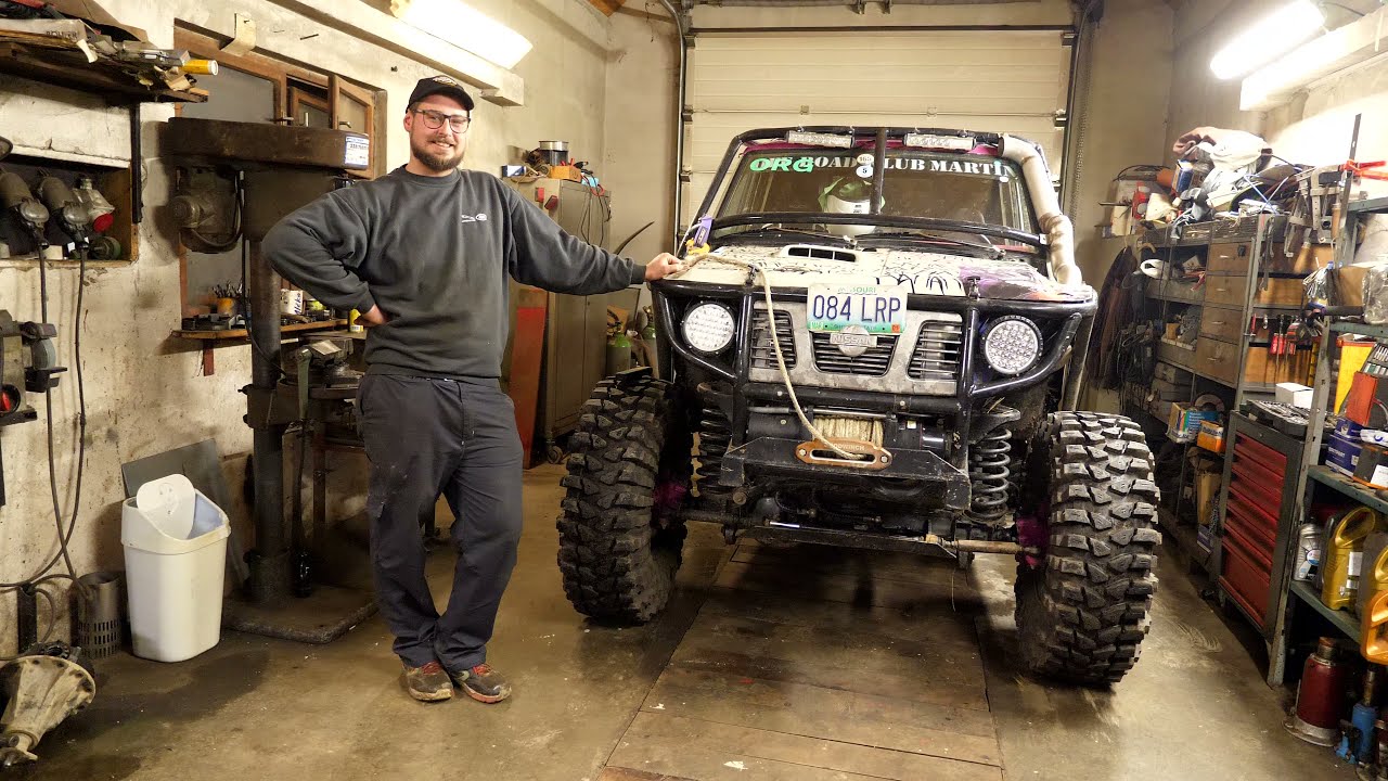 4x4 off road Jurajov Nissan Patrol Y60 2.8 special trophy (4K).