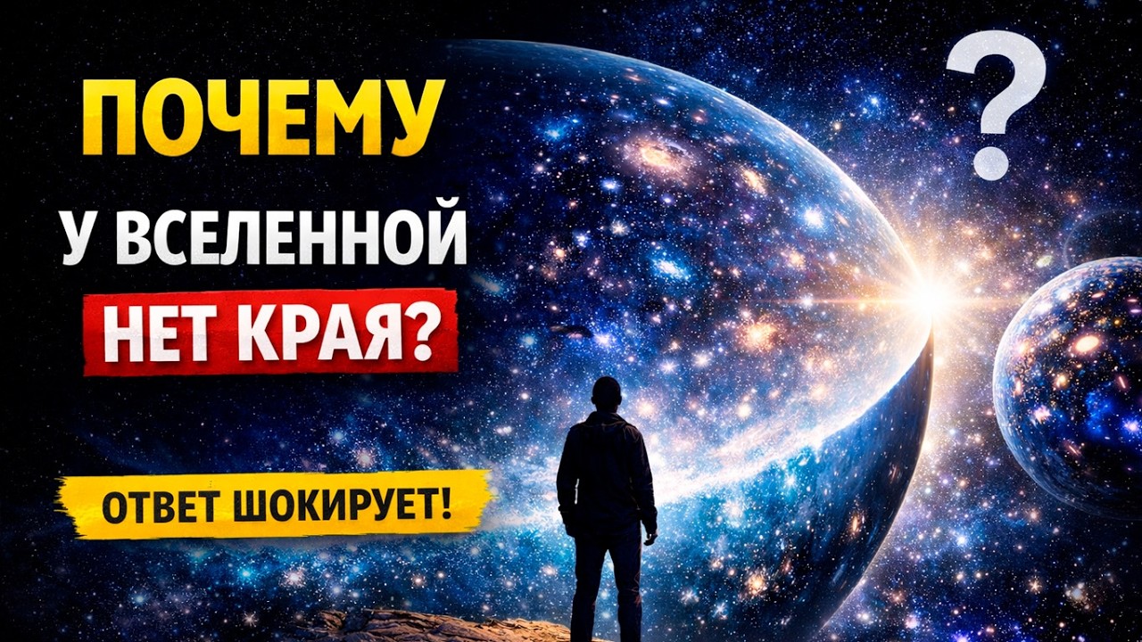 Почему у Вселенной НЕТ КРАЯ? Ответ, который ломает интуицию