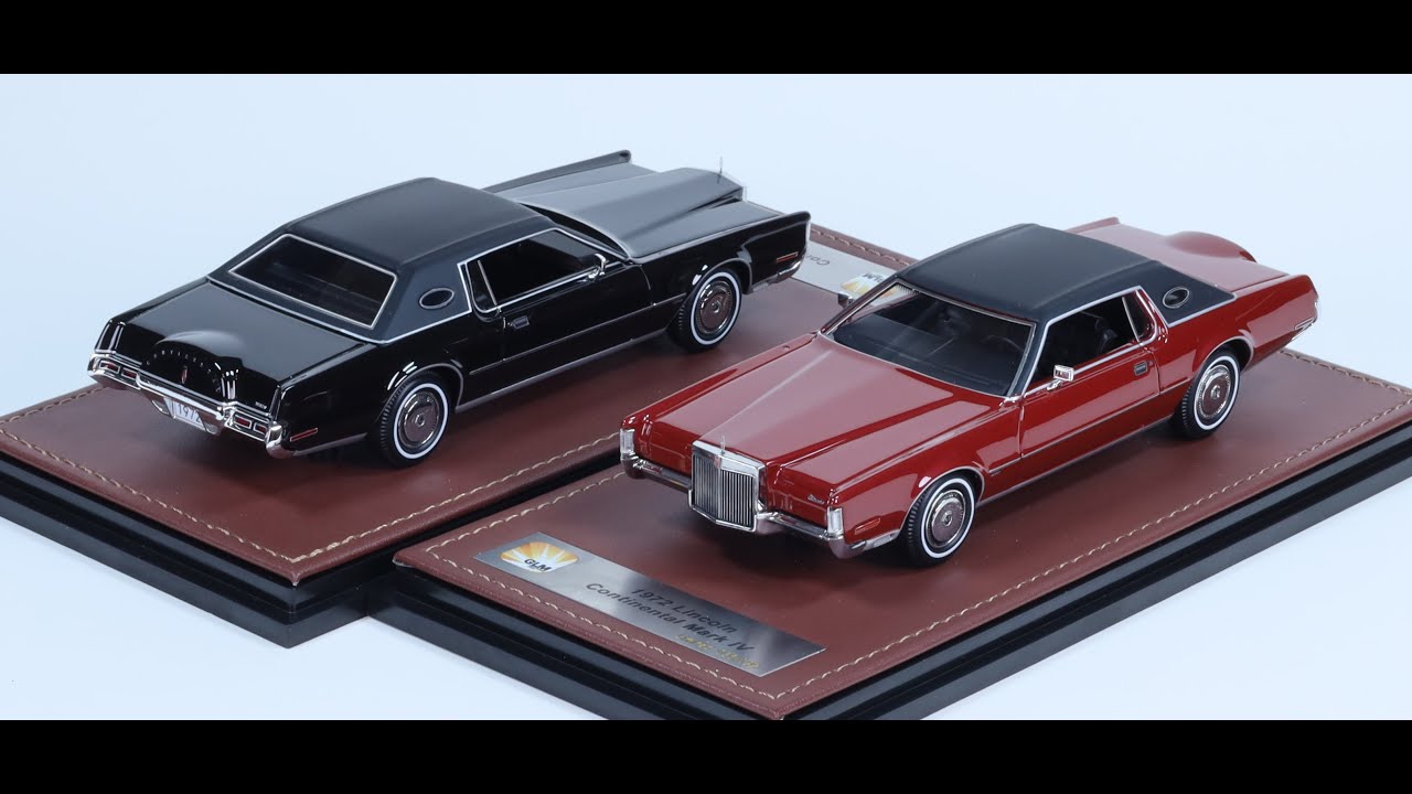 GLM 1/43 72 Lincoln Continental Mark IV