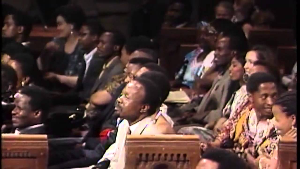 Nelson Mandela at Riverside Church, NYC, 1990, 2005