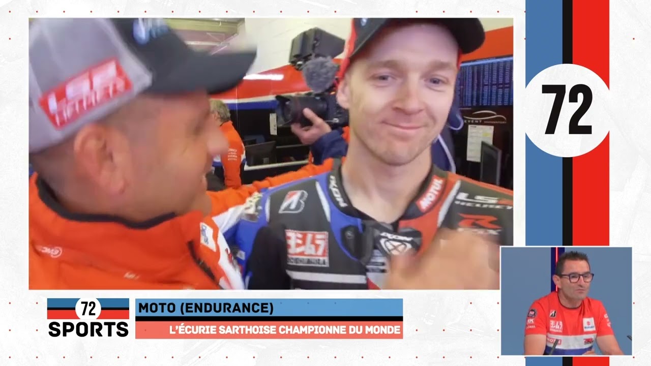 72 Sports - L'actu avec Damien Saulnier, Team manager Yoshimura SERT Motul (23.09.2024 - Partie 3)