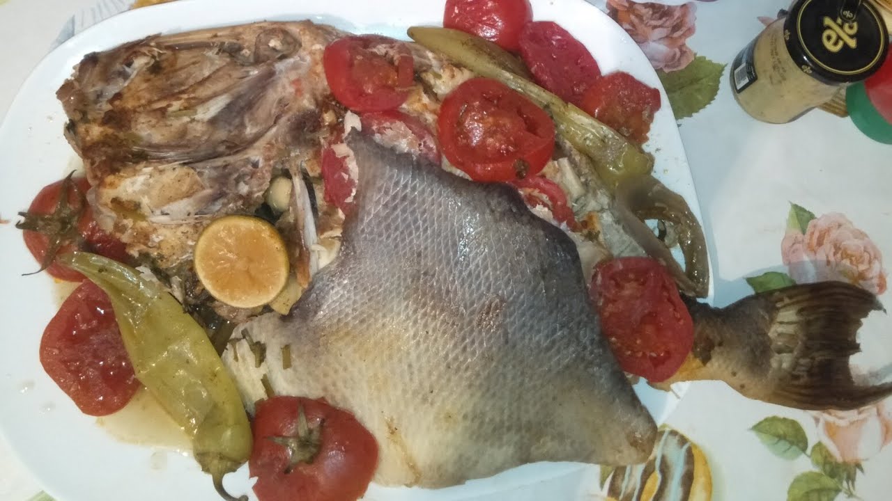طريقة تنظيف و طهي سمك «خنزير البحر»  😍😋بنة لالا تقااوم