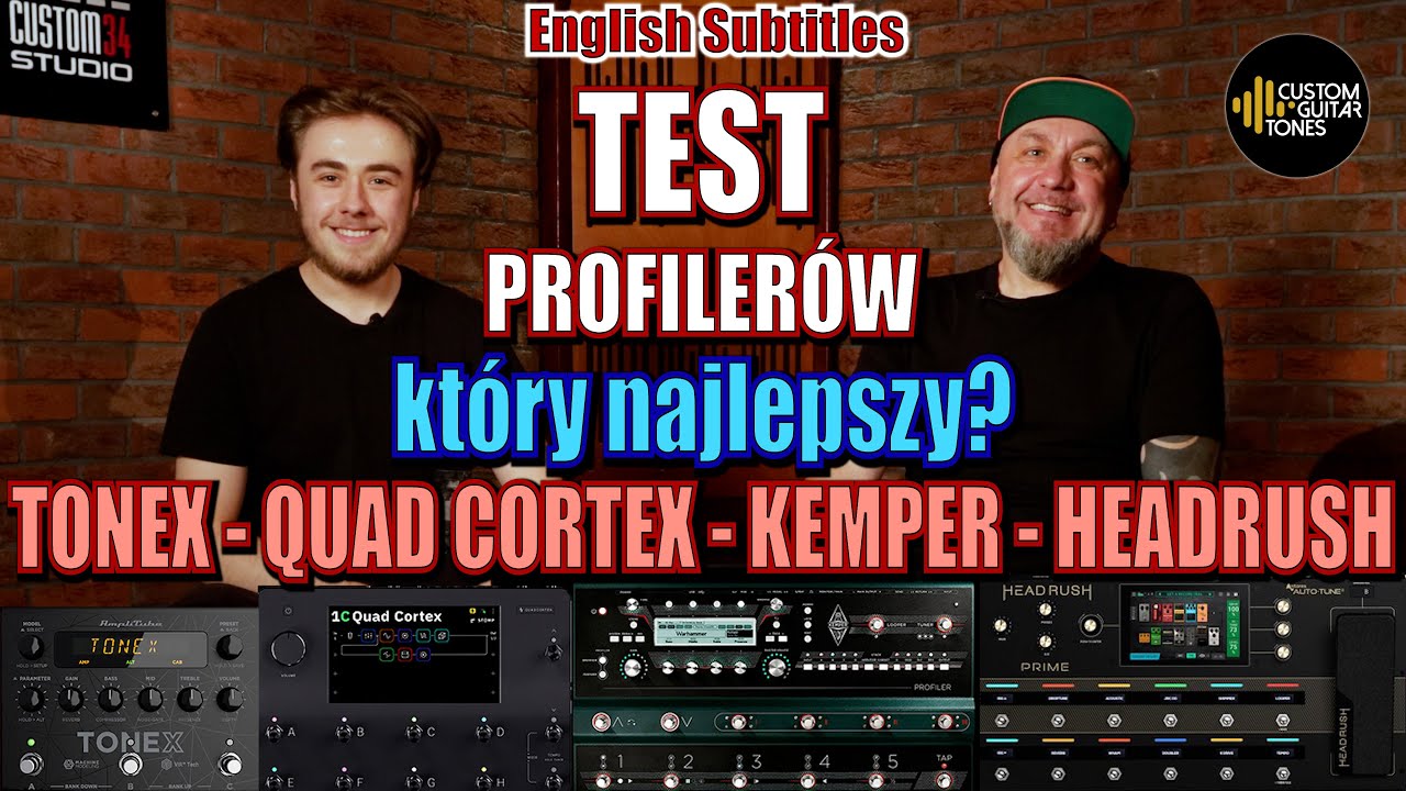 Test profilerów ToneX, Quad Cortex, Kemper, Headrush. Który z nich tworzy najlepsze profile?