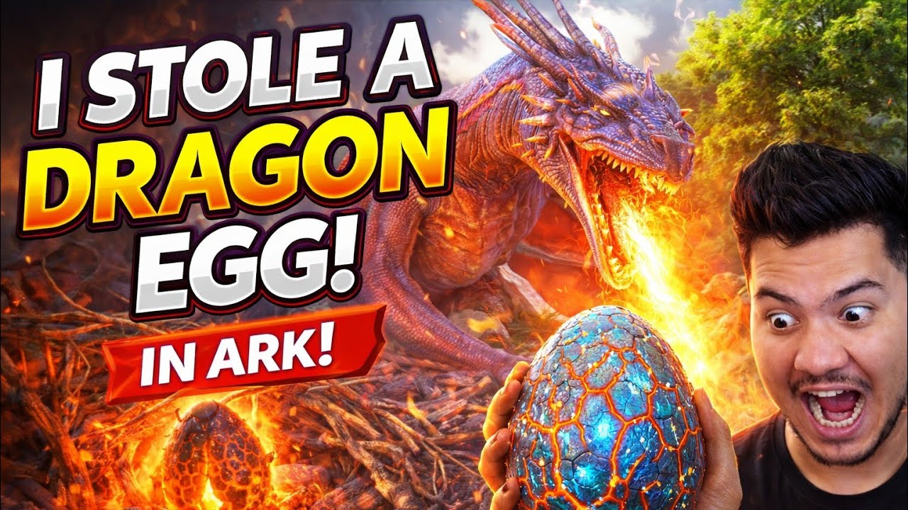 How I Stole a Wyvern Egg in ARK (Full Gameplay)