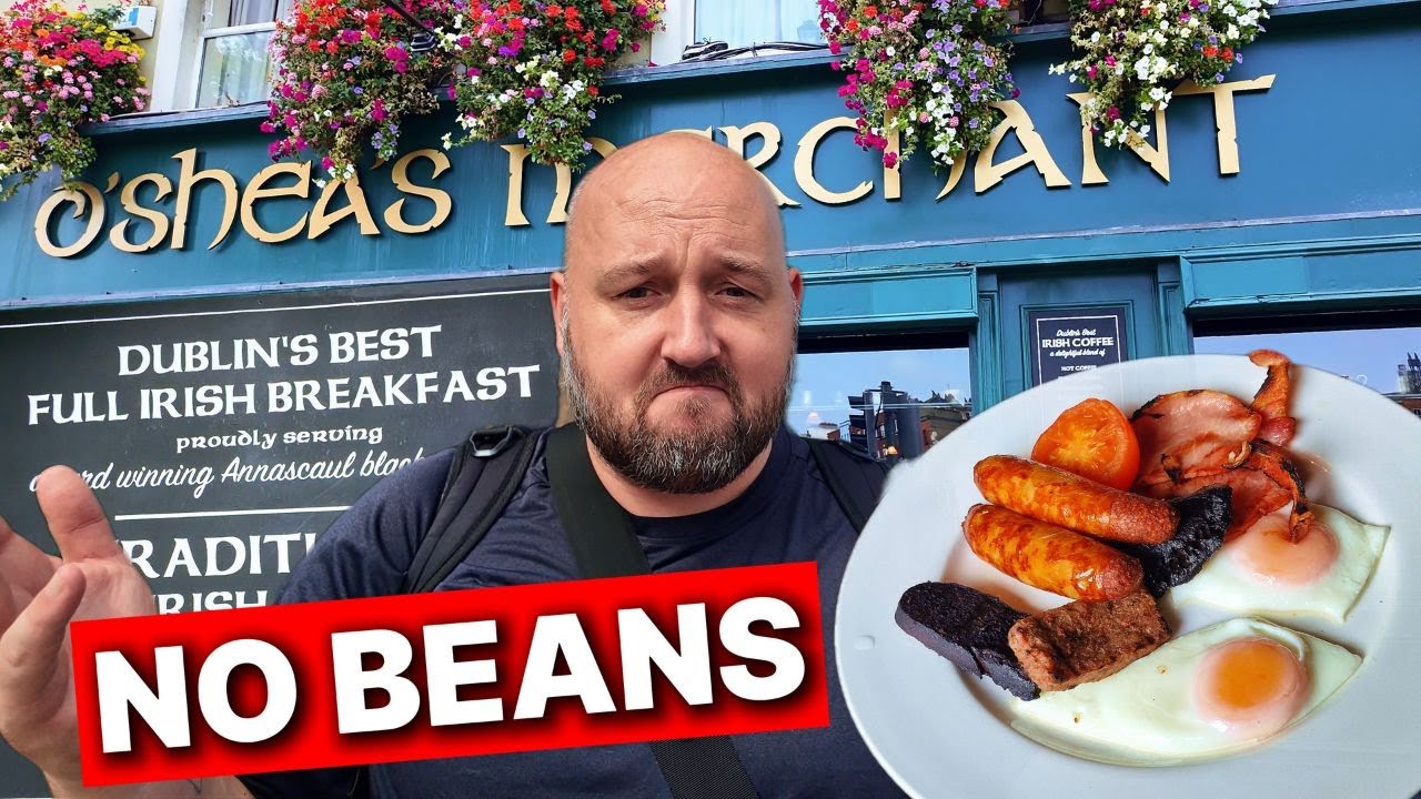 They say this is DUBLINS BEST FULL IRISH BREAKFAST but I have one major issue... WHERE'S THE BEANS ?