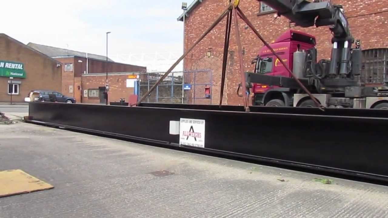Surface-Mounted Weighbridge Installation