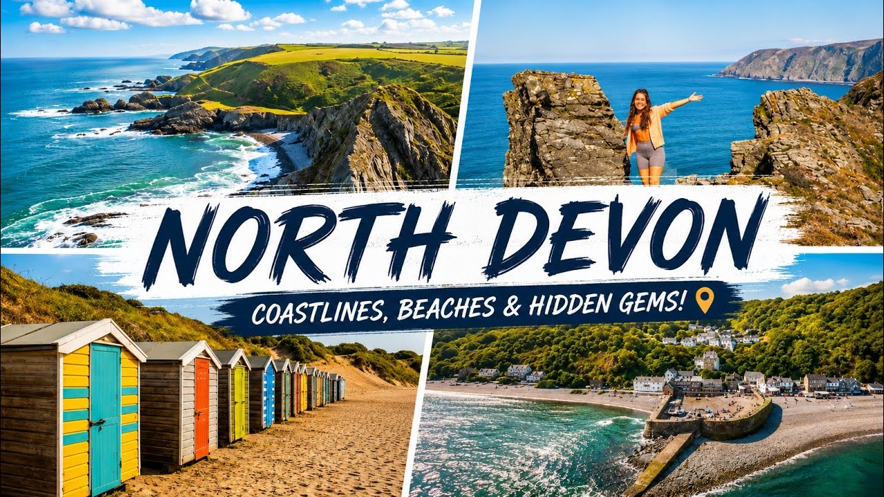A weekend exploring NORTH DEVON | Picturesque towns, beaches and hikes!