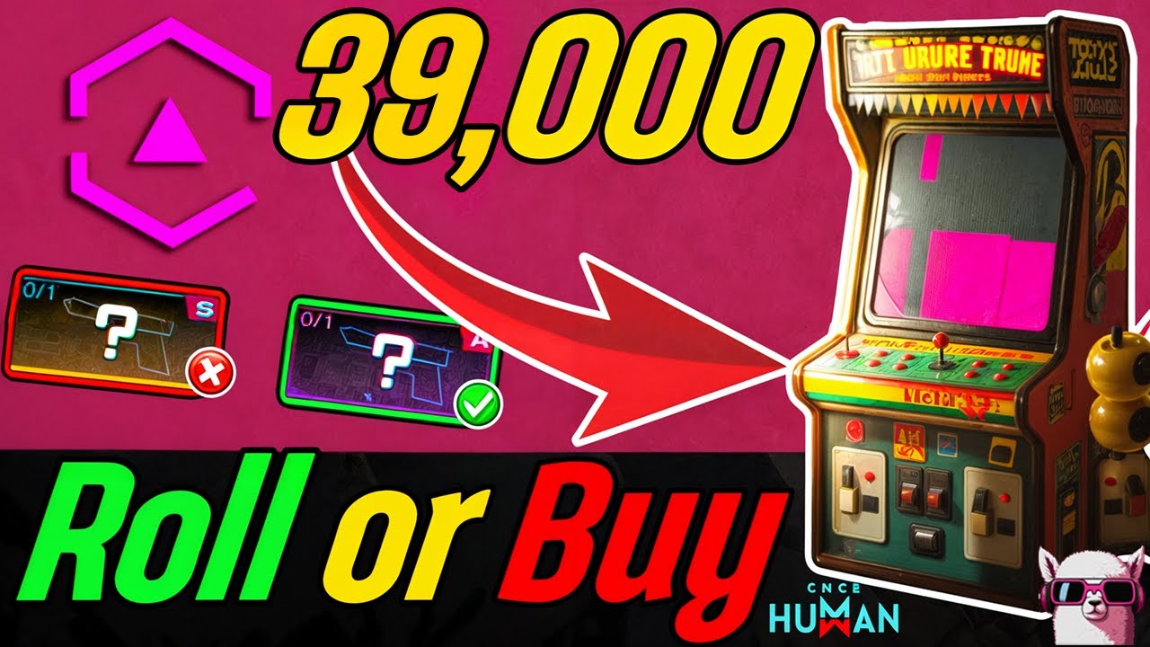 39K STARCHROM  Gamble on the Wish Machine  in Once Human Blueprints vs. Minigame  #oncehuman