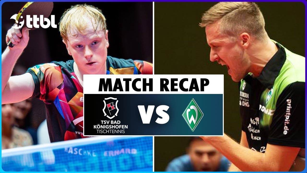 BAD KÖNIGSHOFEN vs. BREMEN (Tischtennis Bundesliga Recap) | Matchday 6 | 2025/2026