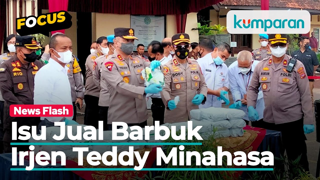 Irjen Teddy Minahasa Ditangkap: Diduga karena Narkoba; Isu Jual Barbuk Menyeruak
