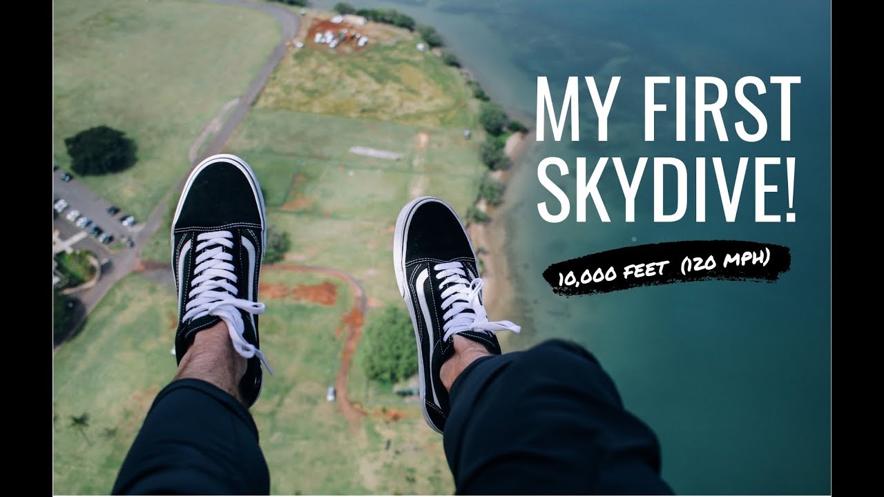 My First Skydive! Tandem Jump from 10,000 feet (120 MPH) at Long Island SkyDiving Center - New York