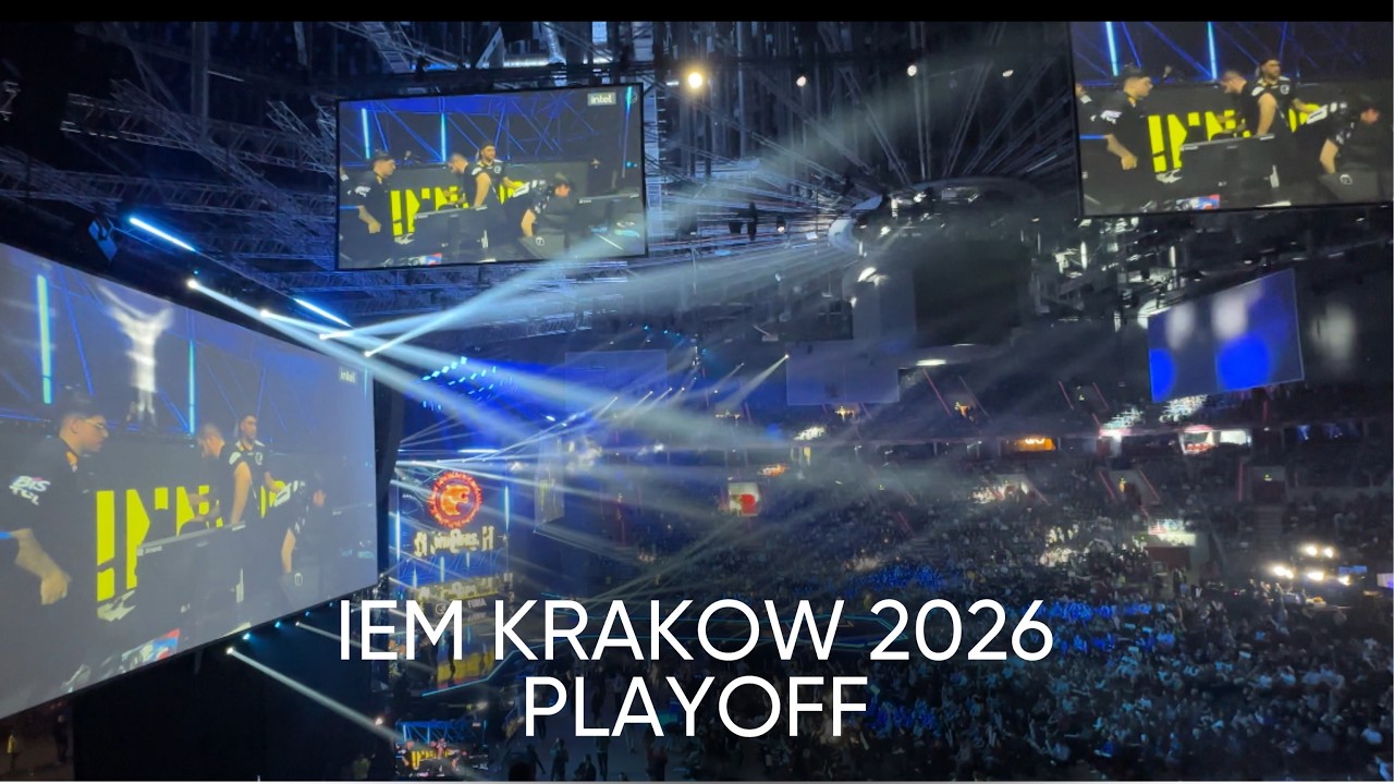 IEM KRAKOW 2026 | VLOG C ЧЕТВЕРТЬФИНАЛА ПО CS2