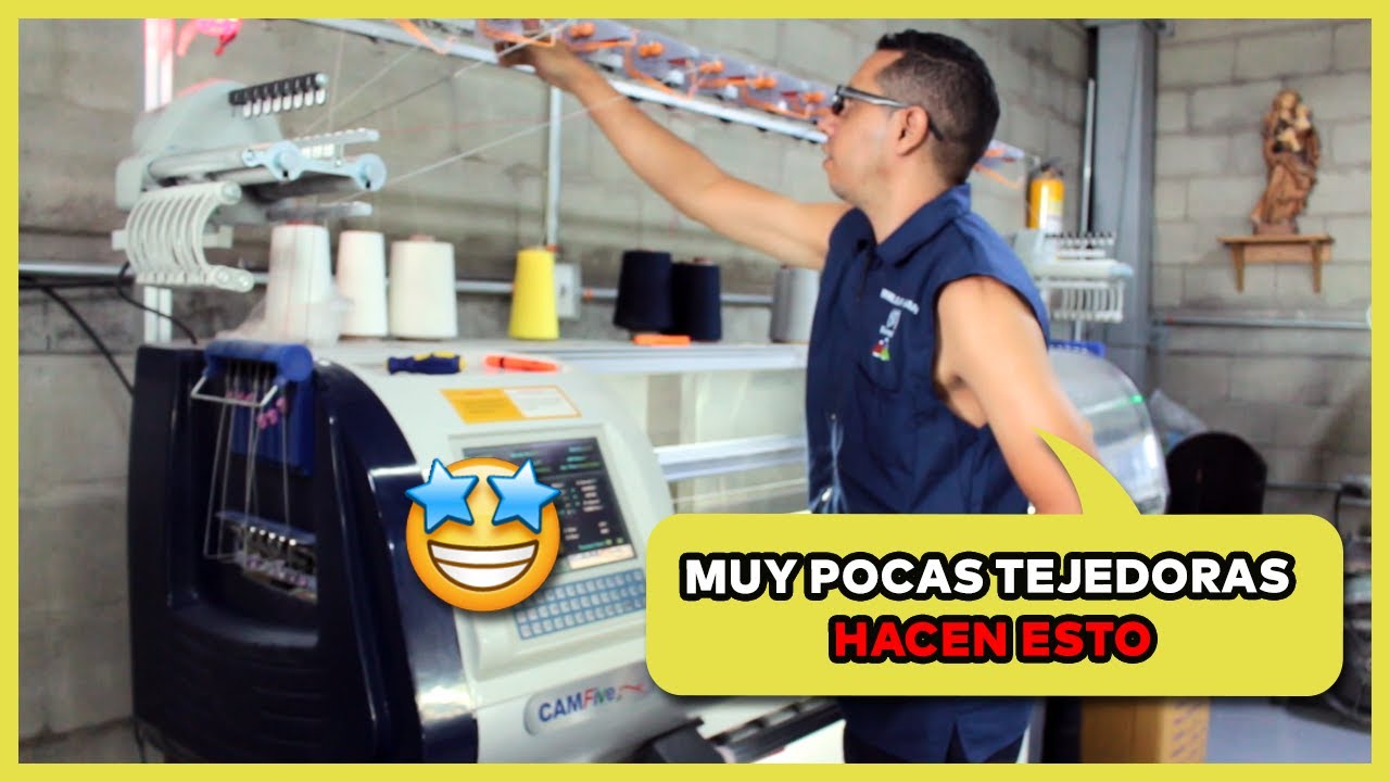 Muy pocas máquinas tejedoras hacen esto | BRILLO HOGAR y su experiencia con Tejedoras full jacquard
