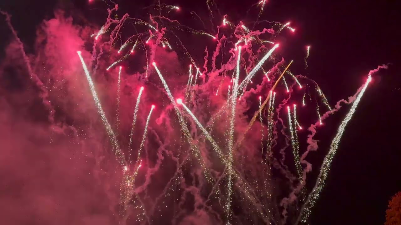 FEU D'ARTIFICE MARIAGE GOLF DE MARIVAUX
