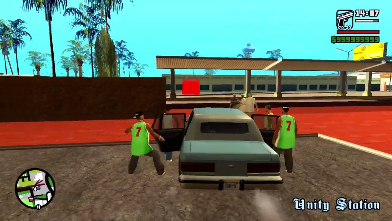 Secret Mission - CJ & Cesar vs Vagos | GTA