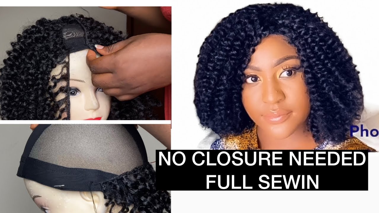 HOW TO MAKE A FULL SEWIN WIG | NO CLOSURE | NO FRONTAL.