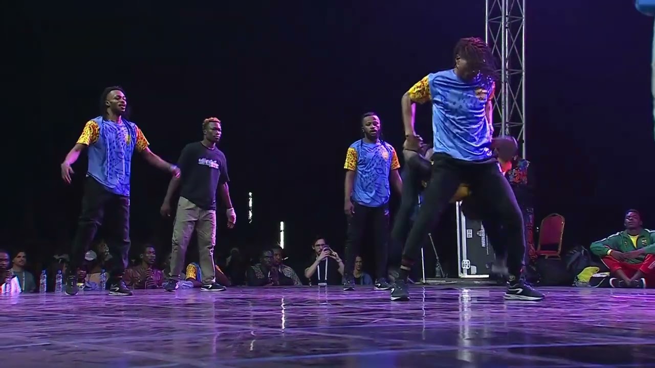 Team Léopard (RDC) lauréat Hip Hop des IXes Jeux de la Francophonie Kinshasa