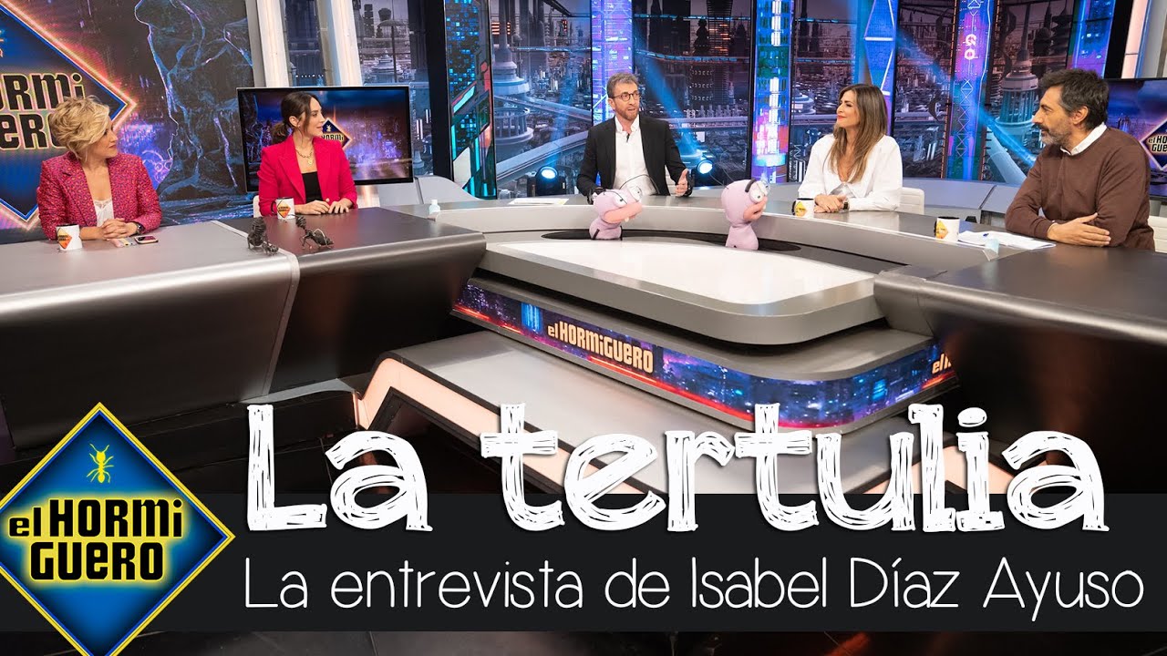 Cristina Pardo valora la entrevista de Isabel Díaz Ayuso - El Hormiguero