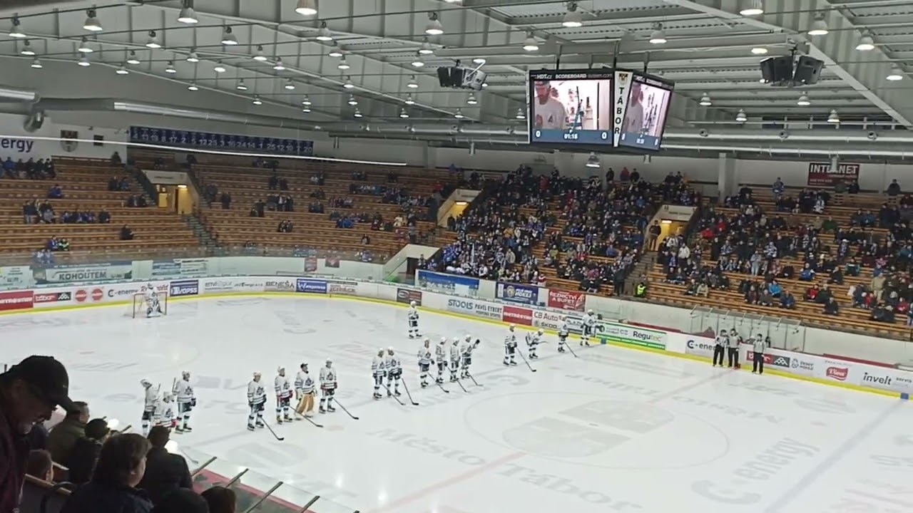 HC Tábor - HC Stadion Vrchlabí. už nastupují!!! už to začne!!!