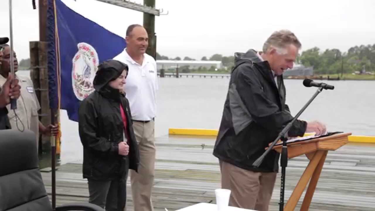 Gov. Terry McAuliffe Visits Omega Protein in Reedville, Va. - Proclaims Increased Menhaden Quota
