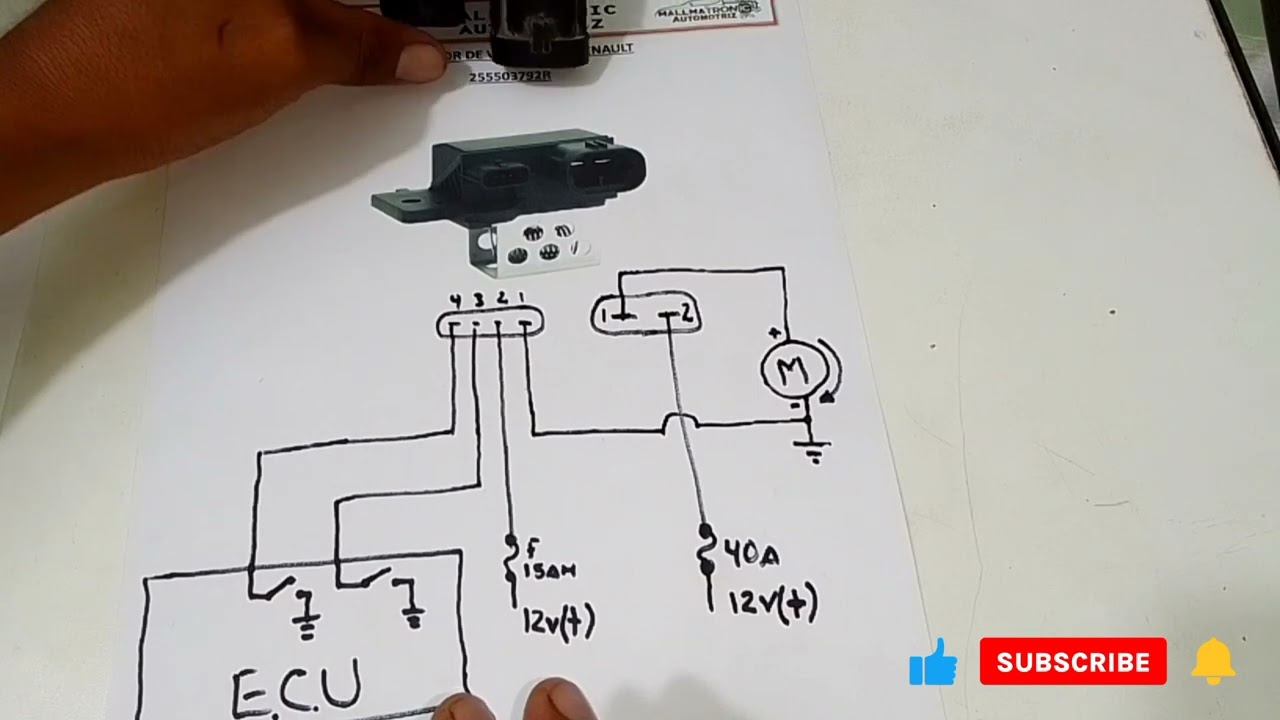VENTILADOR NO ENCIENDE FALLA FACIL / SOLUCIÓN MODULO VENTILADOR RENAULT DUSTER CLIO MEGANE LOGAN ECU