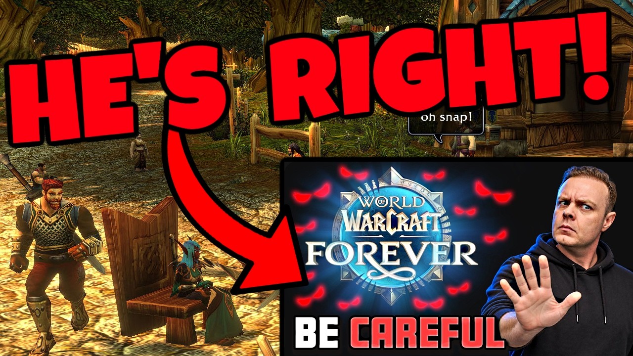 Blizzard Needs To Be Careful with WoW Forever...