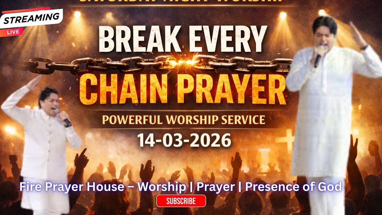 Saturday Night Worship | Break Every Chain Prayer | 14-03-2026 #ankurnarulaministries #live