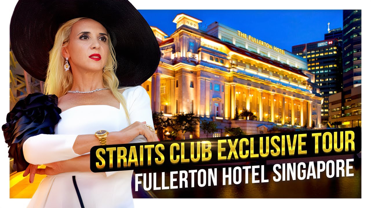 Luxury at The Fullerton Hotel Singapore: Straits Club Review