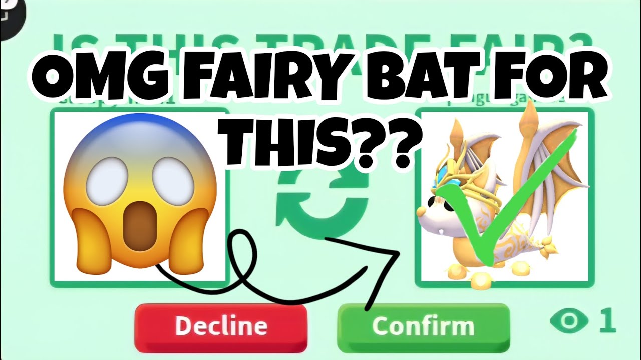 🥳🤯THEY ONLY WANTED this NEON FOR *FAIRY BAT* DRAGON?? 🧚‍♀️ - Roblox Adopt Me Trading!