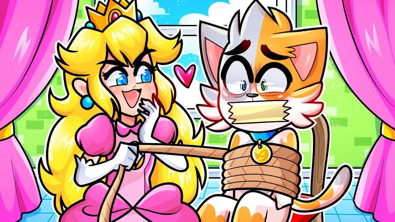 PEACH AMANTE de GATITOS SECUESTRA a GATORONRON! 😱😭 ¡AYUDA! 🥺 MINECRAFT ROLEPLAY