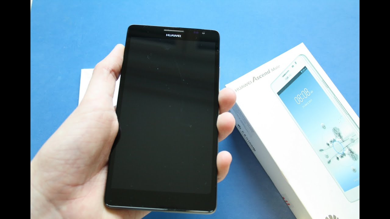Huawei Ascend Mate - Unboxing
