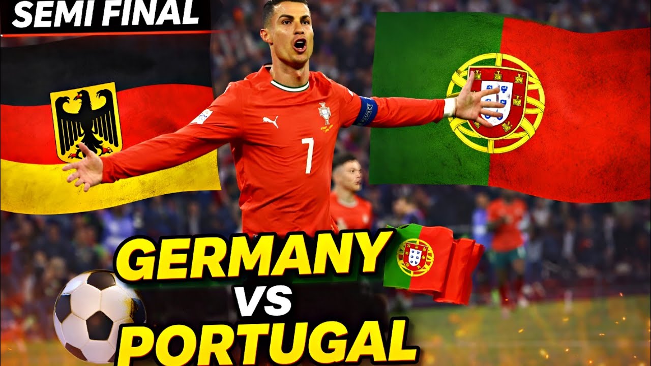 FIFA 18 - WORLD CUP - SEMI FINAL - Germany Vs Portugal - Gameplay - PS5