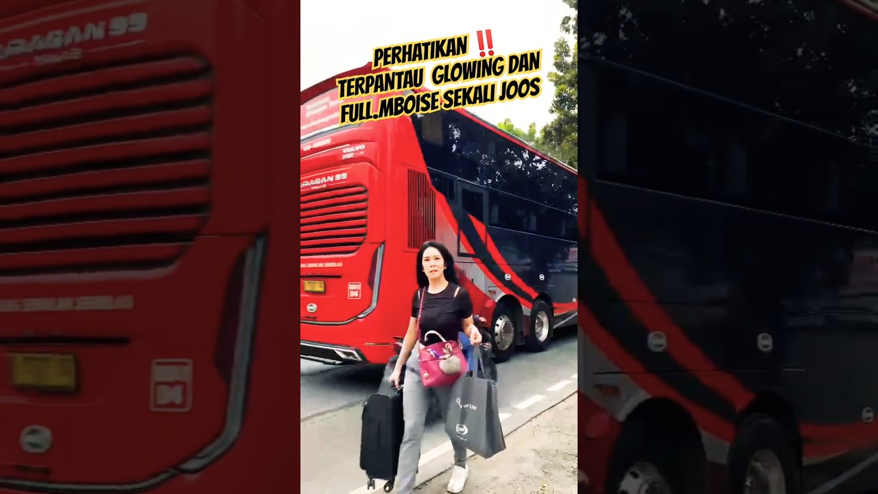 BUS JURAGAN 99 FULL GLOWING  BOSQUE 👍‼️  #basuribussid #busmania #juragan99 #basuri #storywa #pov