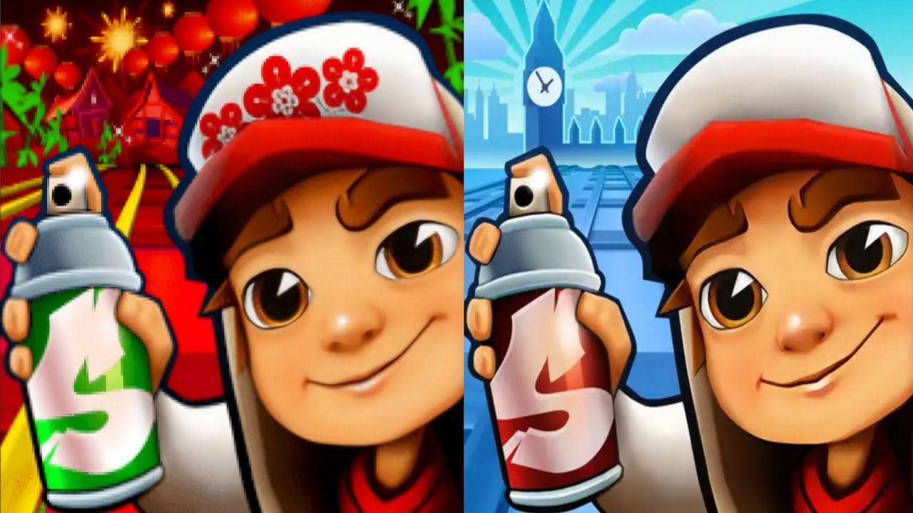 Subway Surfers : Journey to the East 2021 vs London 2023