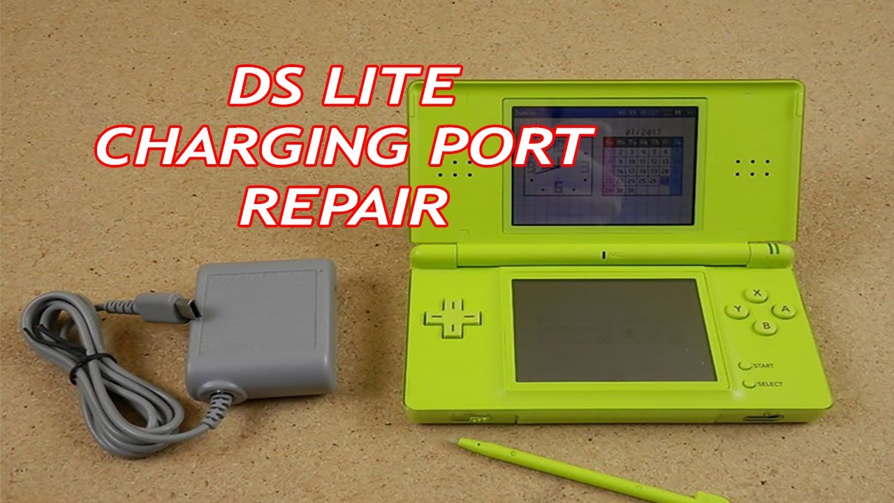 DS Lite Charging Port Repair