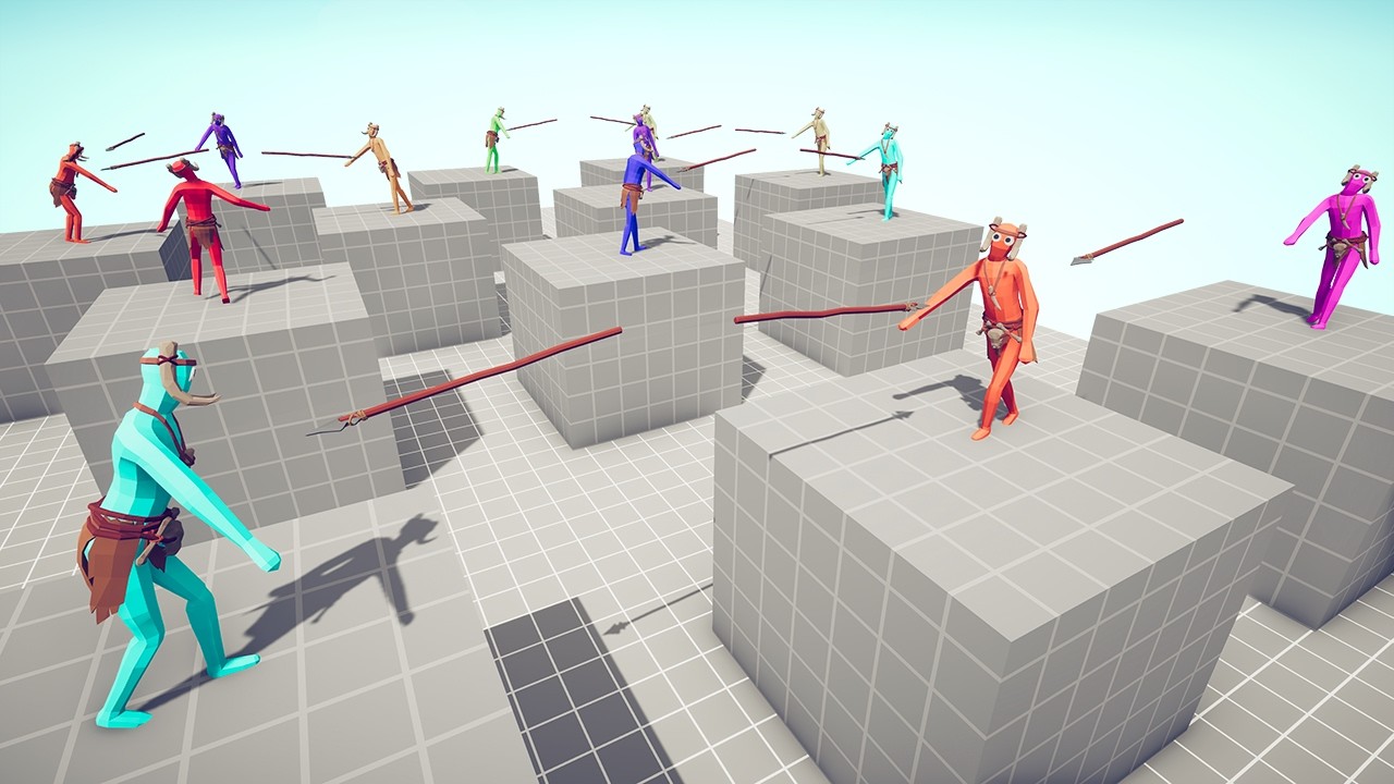 Battle Royale On The New Maze Map | Totally Accurate Battle Simulator TABS