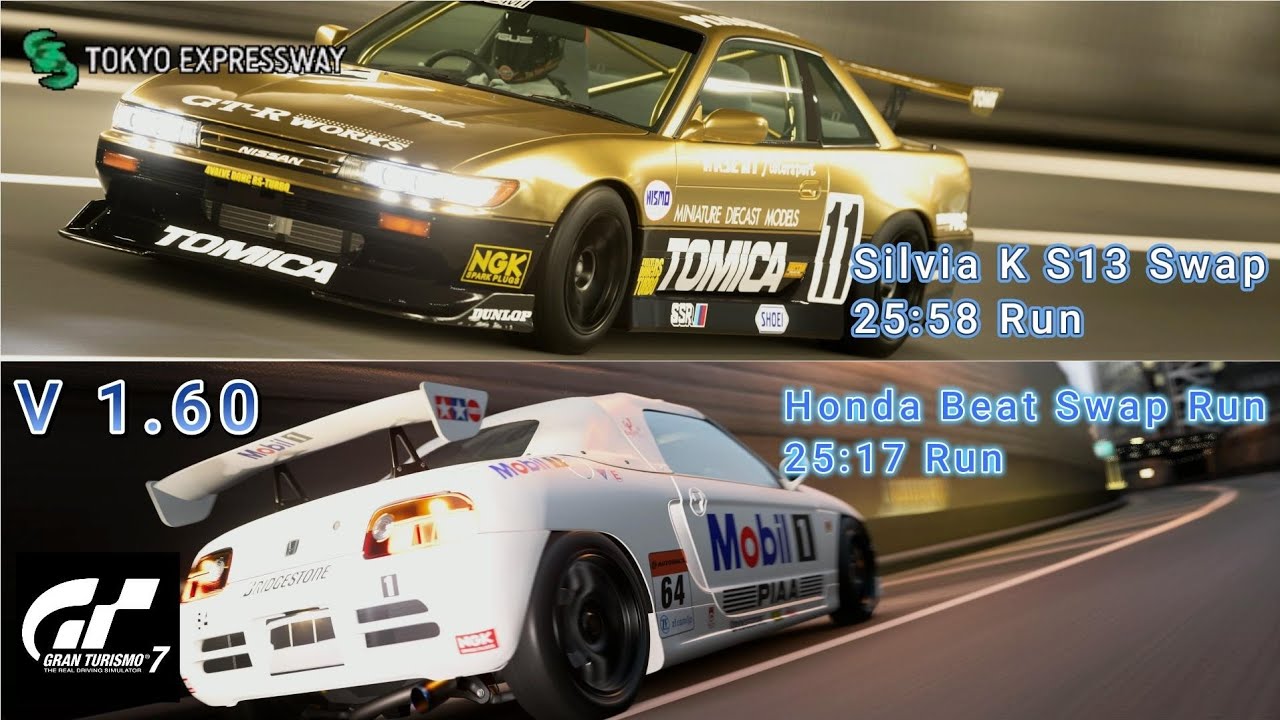 GT7 Tokyo Expressway 600 Combo Swap Builds V 1.60