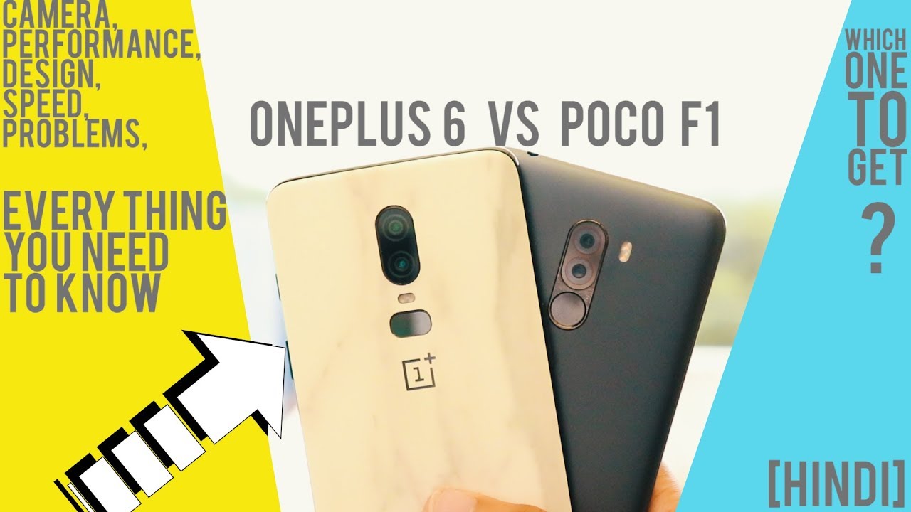 [HINDI] Poco F1 VS OnePlus 6 [FULL COMPARISON]