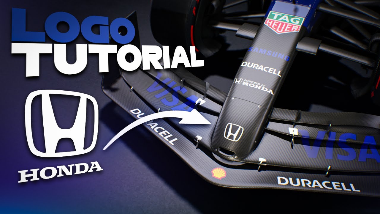 F1 Manager 24 - HONDA Logo Tutorial