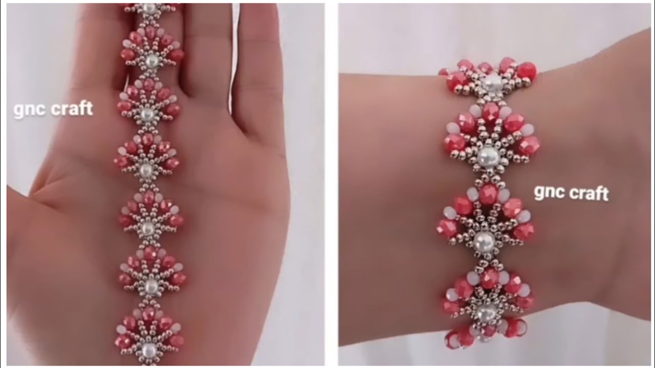 KARANFİL MODEL BİLEKLİK  CARNATION MODEL BRACELET