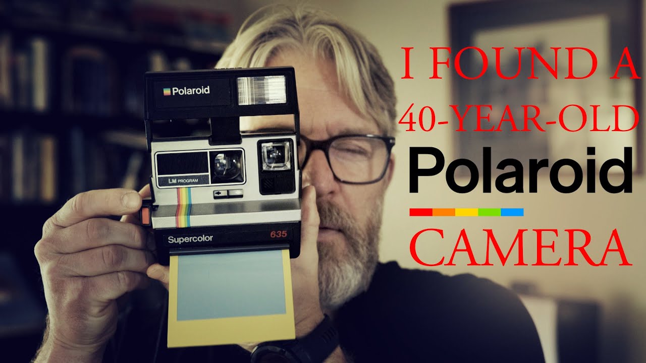 This Polaroid Camera hasn't been used for 30 years